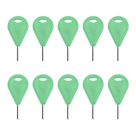 10pcs Surfboard Fin Key for FUTURE Professional Small Holes Surfboard Fin Hex Key Replacement for Surfing Board Accessory Green