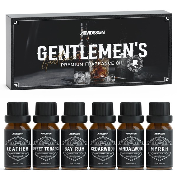 ARVIDSSON Essential Oils for Men, ARVIDSSON Masculine Essential Oils, Manly