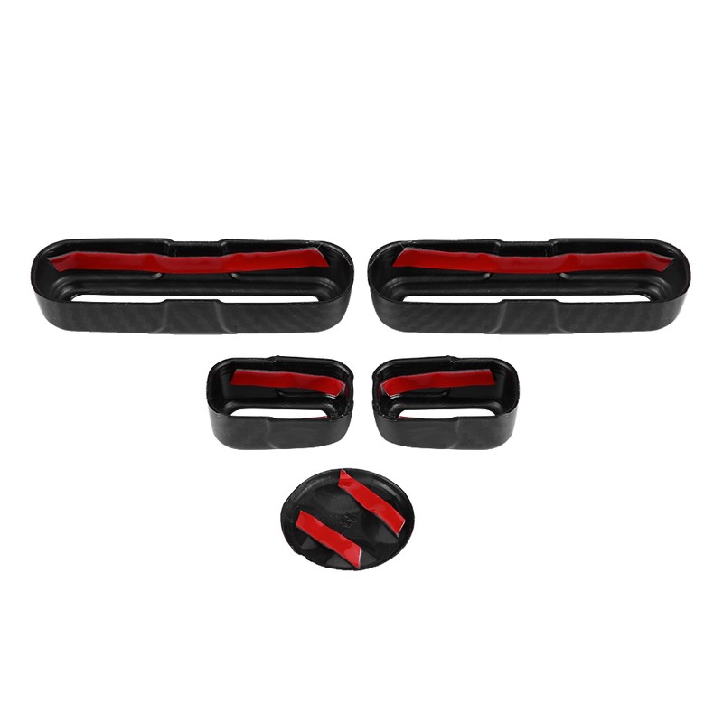 5 pcs Carbon Fiber Style Car Electric Seat Control Switch