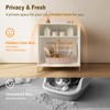Stylish Cat Litter Box Enclosure, Modern Hidden Litter Box Furniture