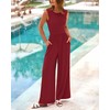 BTFBM Womens Casual Jumpsuits Dressy 2025 Summer One Piece Outfits