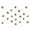 Bindi Indian Small Round Circle Premium Bindi Assorted Golden Stone