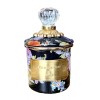 MacKenzie Black Flower Market Mini Canister Brand New