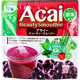 (Mihama Wholesale) Acai Beauty Smoothie, 7.1 oz (200 g) x 2 Pieces