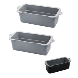 DMOKJER 2 Pack Silicone Reusable Grease Cup Liners for Blackstone 36 28 22 17 Inch Grill, Foldable Grease Catcher Liner, Reusable Griddle Rear Grease Cup Liner Grease Tray, (Grey)