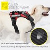 Demigreat Service Dog Harness, Reflective Dog Vest Harness with 5