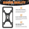 Front Bumper Tow Hook License Plate Mount Bracket Compatible with