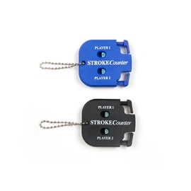 WOLVINA Golf Score Counter Portable Stroke Keeper with Lanyard for 2 Players Golf Training Competitions & Games for Women