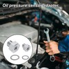 lasuroa 2pcs Oil Pressure Sensor Adapter, M16x1.5 M12x1.5 to 1/8