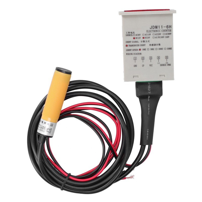 BERM Digital Display Counter Electronic Industrial Sensor Automatic Induction BEM‑6H‑30E4‑CTAC110V