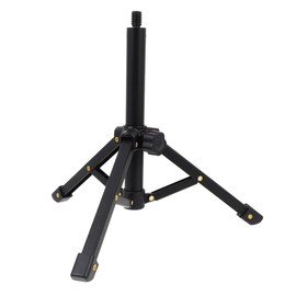 Vkyipg Portable Microphone Stand Desktop 1/4 Tripod Table Stand Adjustable Mic Stand Mic Clip Holder Bracket