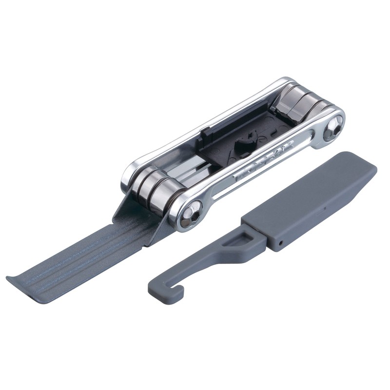 Topeak Mini 9 Pro Mini Tool with Neoprene Bag (Silver)