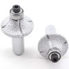 ILOVETOOL Head Radius 8mm Diamond Brazed Router Bit 1/2-Inch Shank
