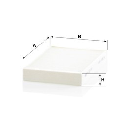 Original MANN-FILTER Interior Filter CU 22 016 – For passenger cars