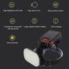 USB Solar Powered Fishing Headlamp 1200LM Bright LED 3 Lighting