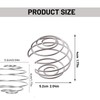 XIELBIS 2-Pack Stainless Steel Bottle Mixer Ball,Protein Shaker Ball -