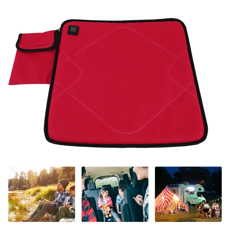Portable Heated Seat Cushion Adjustable Temperature USB Heating Seat Cushion