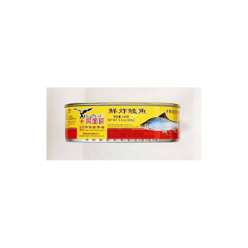 Fried Dace, Chinese Traditional Fish, 6.5 oz, Pack of 2