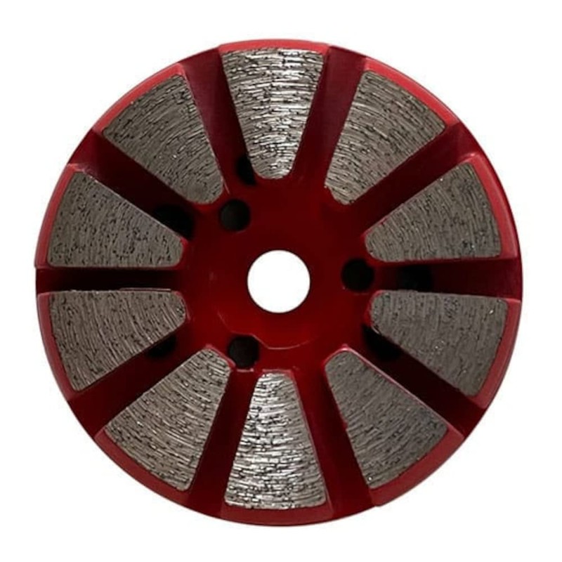 10 Segments #120/150 Diamond Grinding Disc for Polar Magnetic and