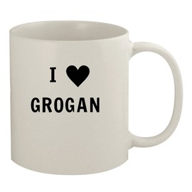 I Heart Love Grogan - Ceramic 11oz White Mug
