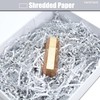 YACEYACE Sliver Crinkle Cut Paper Shred Filler, 1LB Shredded Paper