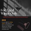 SOMM DIGI Sommelier Approved Ah-So Wine Opener with Corkscrew -