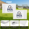 COGOLFING PGA 2025 Golf Flag Mini, 8x6 Inch, Double-Sided Silk-Screened,