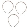 Beavorty 3 Pcs Headband for Women Daily Beach Wedding Proms