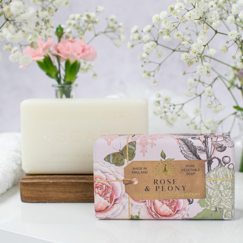 The English Soap Company, Rose & Peony Soap Bar, Anniversary