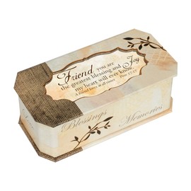 Cottage Garden Friend Greatest Blessing I Know Tree Branch Jewelry Music Box Plays We Have a Friend in Jesus