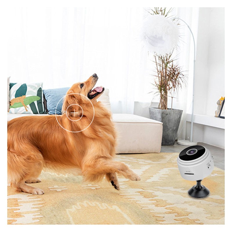 WiFi Remote Camera 1080P HD Infrared Night Vision Compact Size