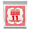 Ernie Ball Nickel Plain Single Guitar String .011 6-Pack
