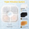 25pcs cat Filters Compatible with catit pixi Water Fountain Filter