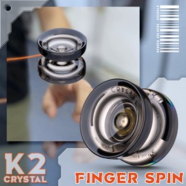 MAGICYOYO JoJo Children's K2 Pack 3, Responsive Yoyo Professional JoJo with Idle Stunt JoJo Unresponsive JoJo Adults, Trick JoJo Dual Purpose Jo Jo for Children, with Bearing, 18 Yoyo Strings, Jo Jo