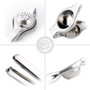 Lemon juicer Lime Squeezer Stainless Steel Silver Citrus Squeezer for
