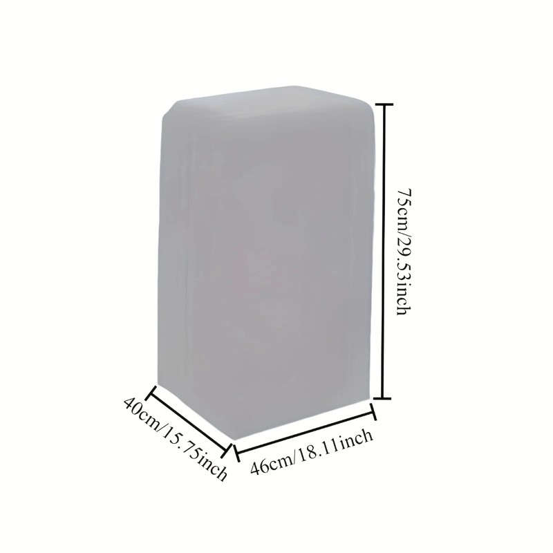 Portable Air Conditioner Cover 40x46x75cm, Reusable Polyester Dust Protector for