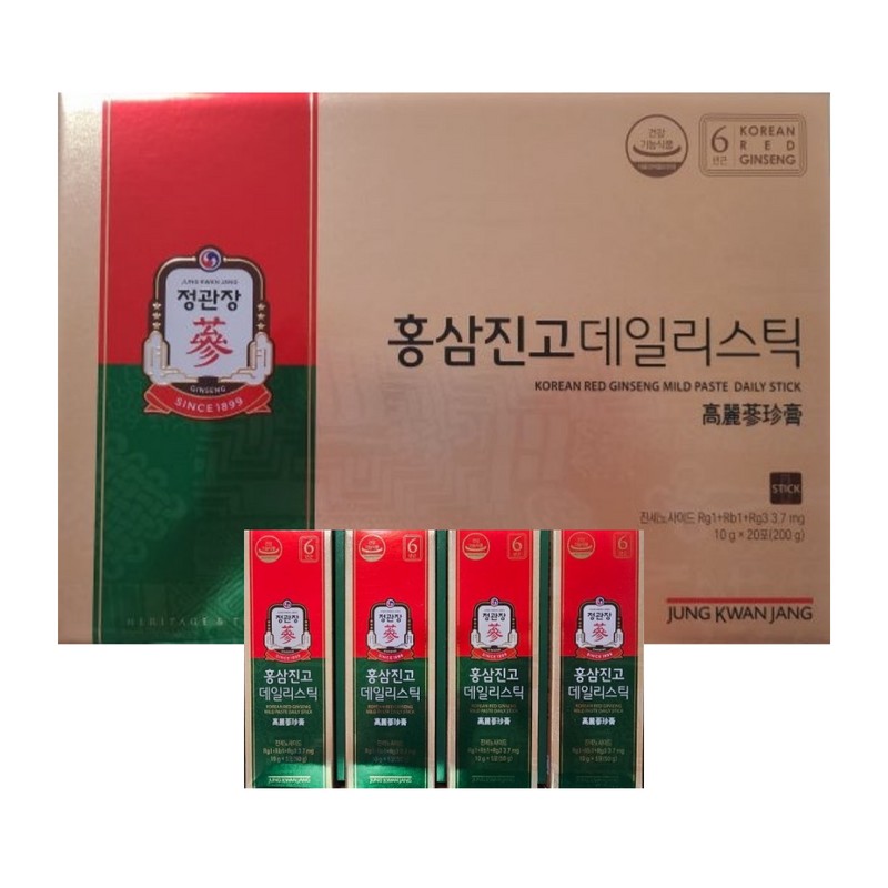 Jeonggwanjang CheongKwanJang Red Ginseng Jingo Daily Stick 10g x 20
