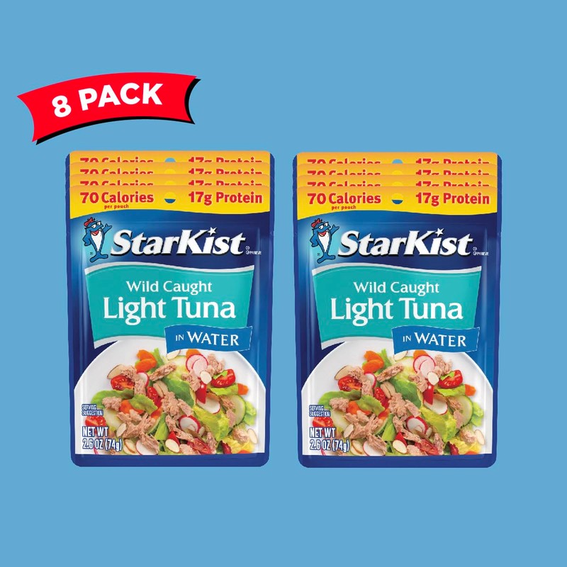 StarKist ~ Chunk Light Tuna in Water ~ 2.6oz Pouches