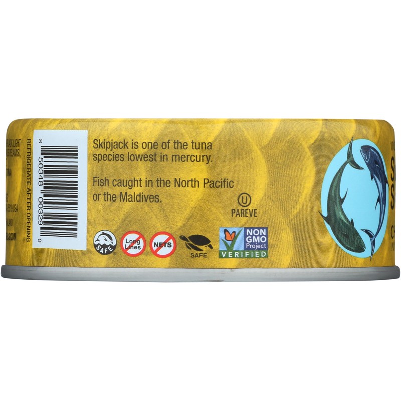 SUSTAINABLE SEAS Chunk Light Tuna In Water, 5 OZ