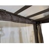 Replacement Mosquito Net for Flat-Roof Pergola - Mesh Bug Net