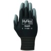 Ansell 12 Pair(1 dozen) Ansell HyFlex Lite Gloves Black/Gray Size