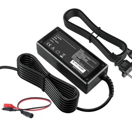SKKSource 24V Charger with Alligator Clips Compatible with Wheelchair Razor Electric Scooter Power