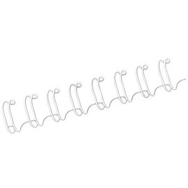 Fellowes 6mm Wire Binding Combs, 100 Pack - White