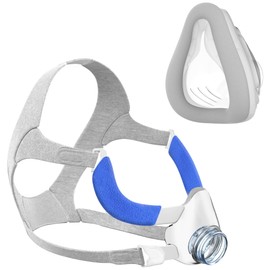 Replacement Reusable Set for AirTouch F20 Medium, Comes with Memory Foam Cushion (New Version), Headgear & Frame Assembly (without Elbow), Reliable Seal & Optimal Fit Replacement Supplies by Everness