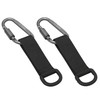 Velcro Webbing Clip Molle System Hook Hanging Strap Holder (BLACK