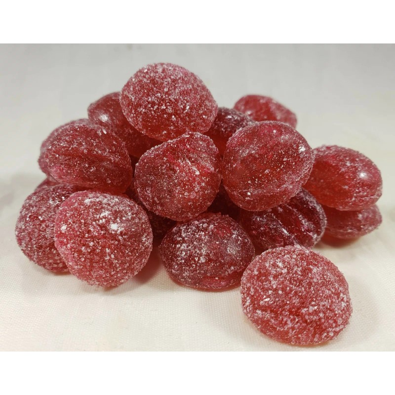 Chesebro's Choke Cherry Hard Candy Drops 4.5 Ounces