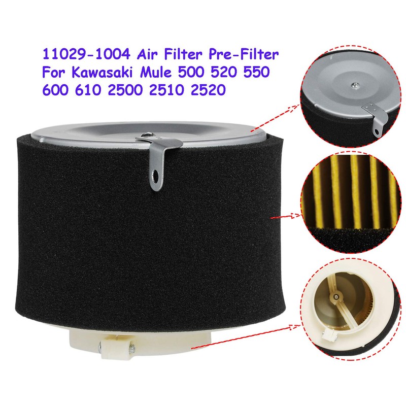 HIFROM 11029-1004 Air Filter Pre-Filter Fuel Filter Spark Plug Tune