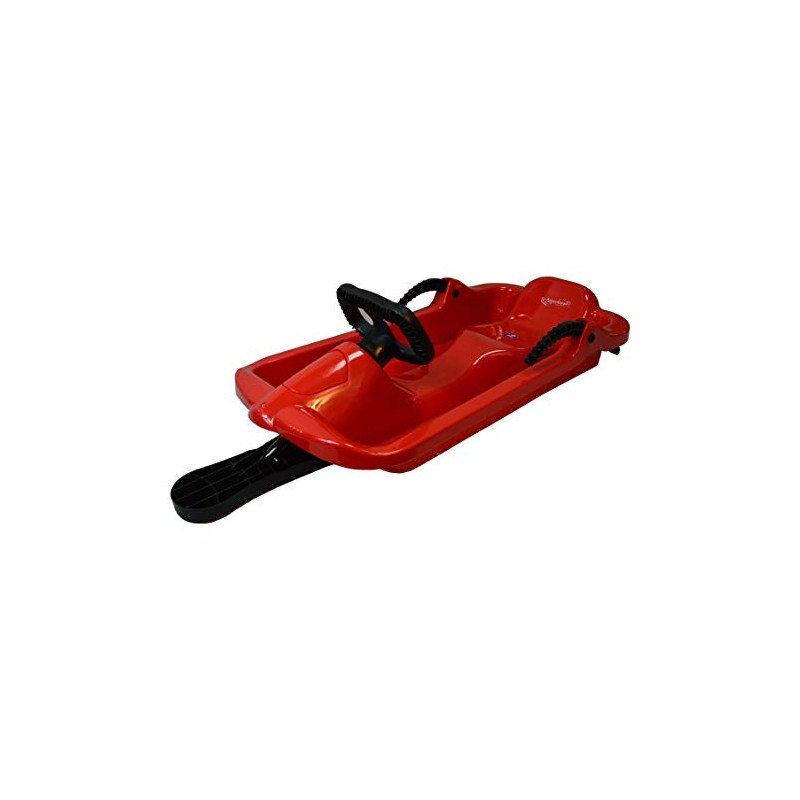 AlpenGaudi AlpenDrive Red Bob 93 cm Steering Bob Toboggan Children's