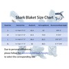 TBGENIUS Shark Blanket Hoodie Onesie for Adults and Kids, Cozy