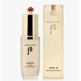 The Who Gongjinhyang Me Velvet Liquid Foundation 40ml No. 23 / 더후 공진향 미 벨벳 리퀴드 파운데이션 40ml 23호